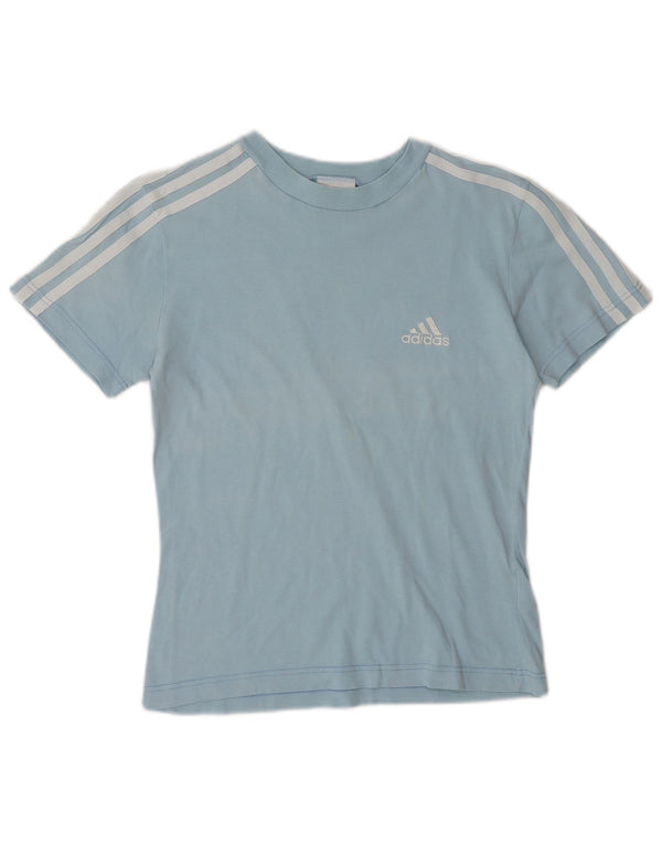 Tricou Adidas pentru femei Top UK 10 Small Blue Bumbac