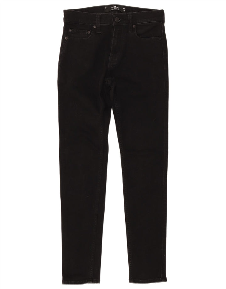 Blugi skinny pentru femei HOLLISTER W28 L30 bumbac negru