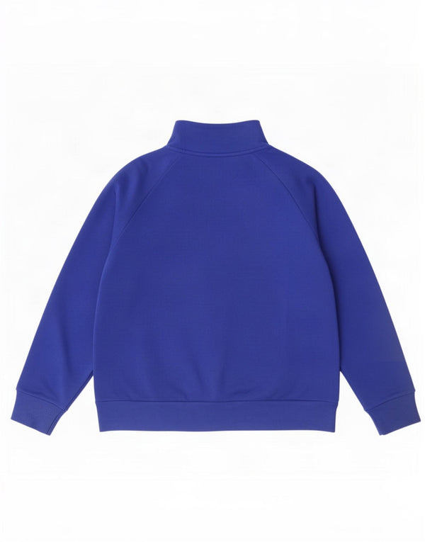 Pulover pentru femei Under Armour, cu fermoar supradimensionat, cu gât, UK 16, mare, albastru