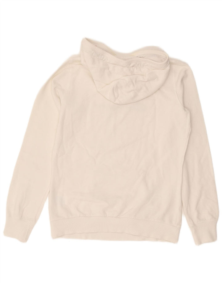 Pulover pentru damă CHAMPION Heritage Classics Graphic Hoodie UK 14 Medium White