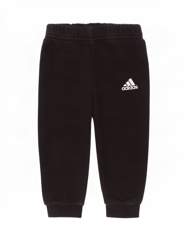 Adidas Baby Boys Joggers Pantaloni Trening 6-9 Luni Bumbac Negru