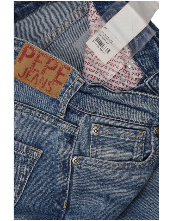 PEPE JEANS Blugi Drepți Femei L25 L28 Bumbac Albastru