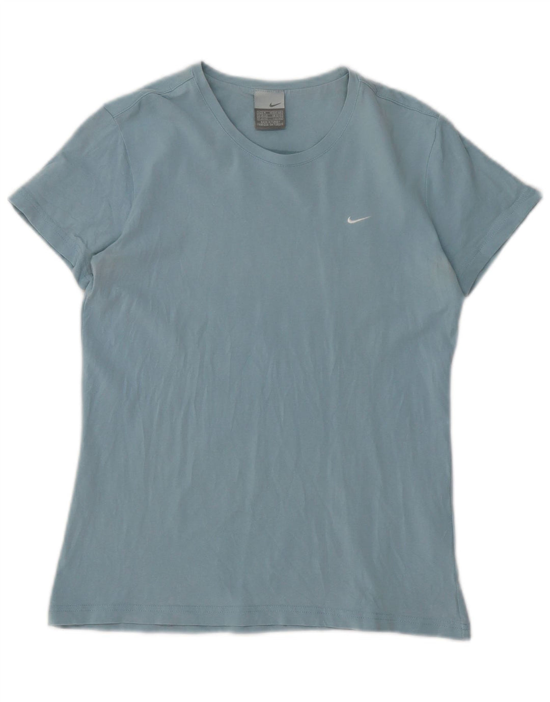 Tricou pentru femei NIKE Top UK 10/12 Medium Blue Sintetic
