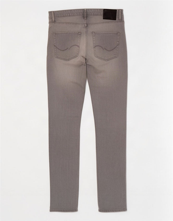 Blugi Jack & Jones Tim Slim pentru bărbați W30 L34 bumbac gri