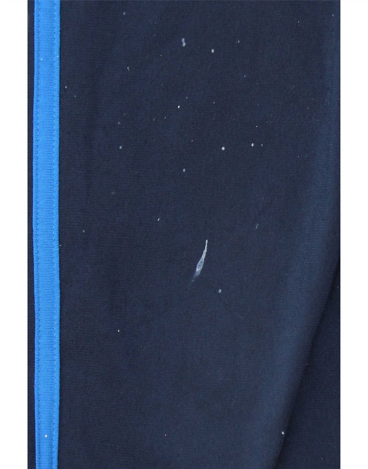 Pantaloni de trening Adidas pentru bărbați, poliester mediu albastru bleumarin