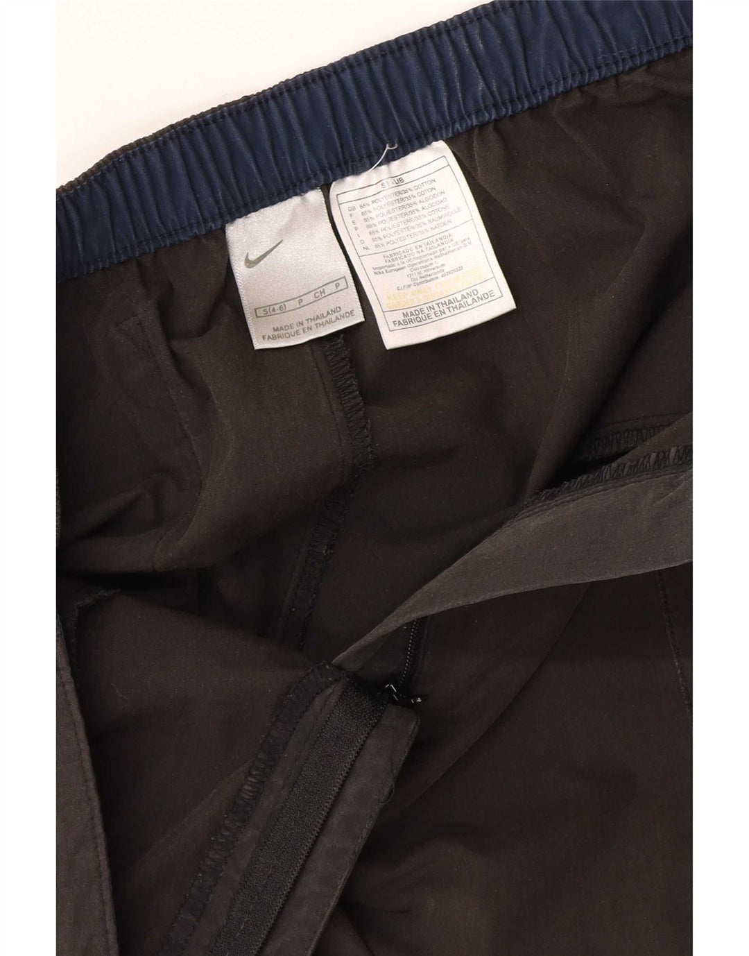 Pantaloni casual drepti pentru femei Nike US 4/6 Small W30 L29 Poliester gri