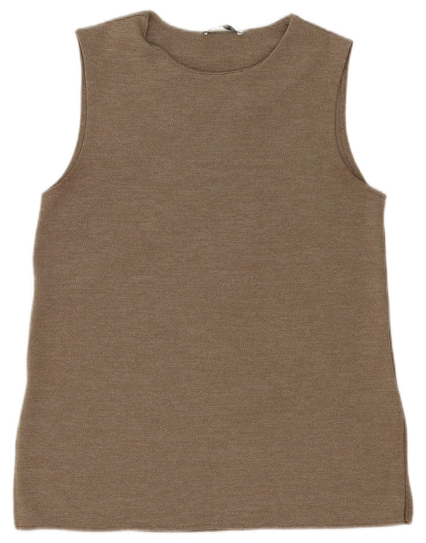 Vestă pentru femei Zara UK 10 Small Beige