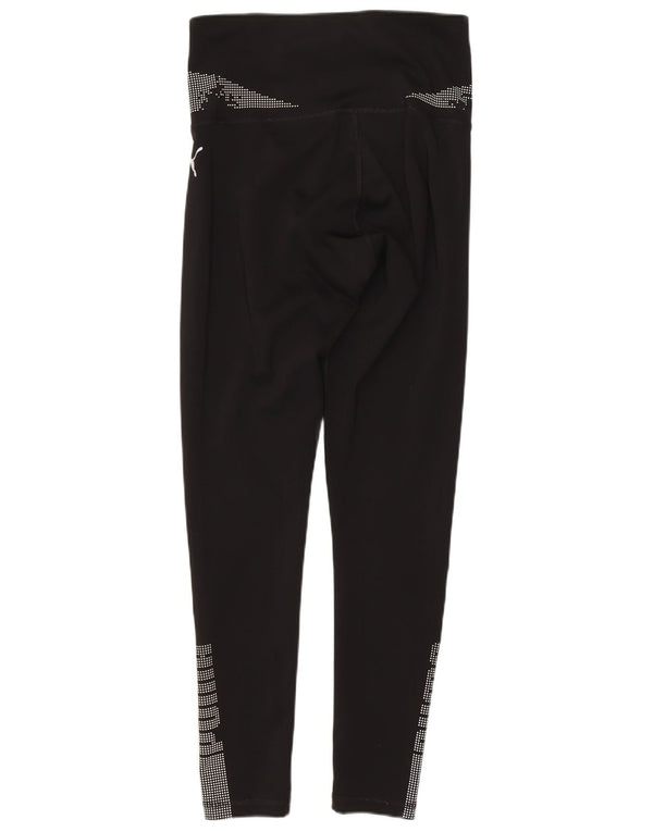 Leggings grafic Puma pentru femei UK 6 XS poliester cu pete negre