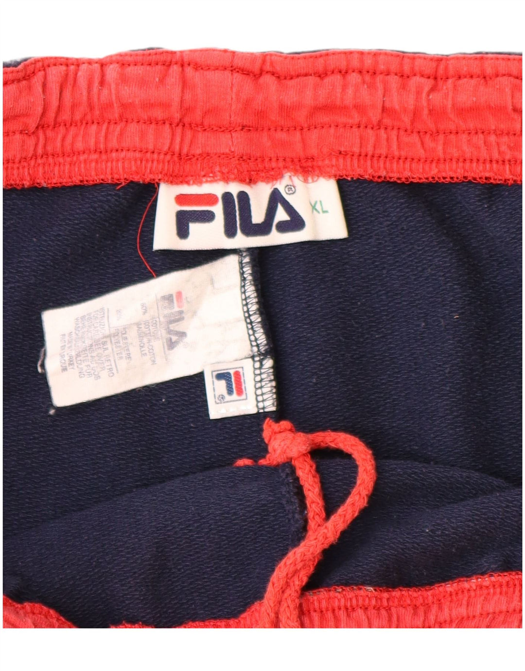 Pantaloni scurți sport FILA pentru bărbați, XL, bleumarin, bumbac