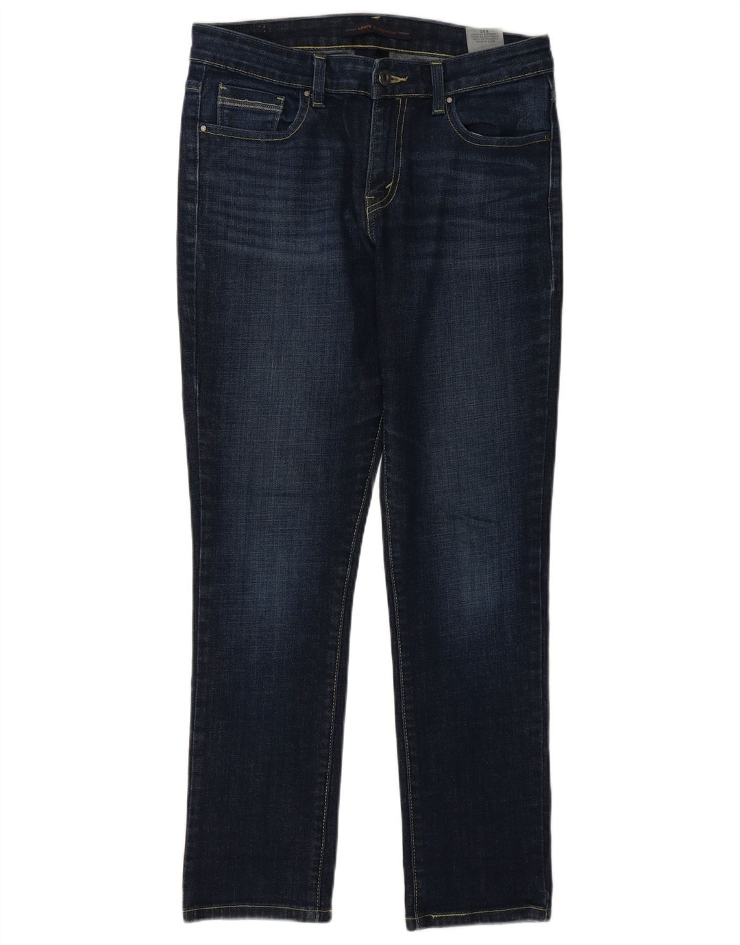 Blugi slim pentru femei Levi's US 8 Medium W30 L29 Bumbac bleumarin