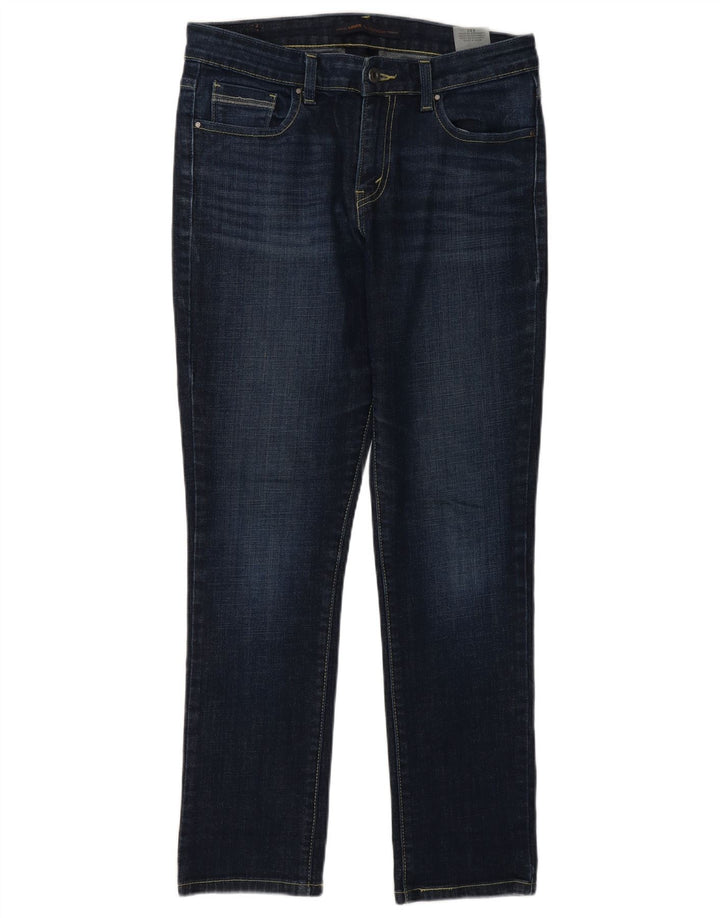 Blugi slim pentru femei Levi's US 8 Medium W30 L29 Bumbac bleumarin