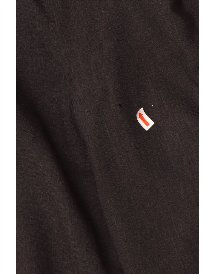Marks & Spencer Pantaloni de costum pentru bărbați L32 L29 Lână maro