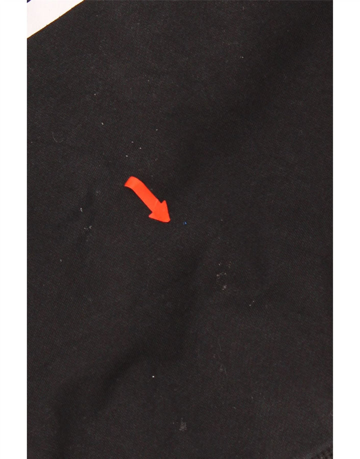 Hanorac grafic pentru bărbați Adidas Jumper mare, negru, bumbac