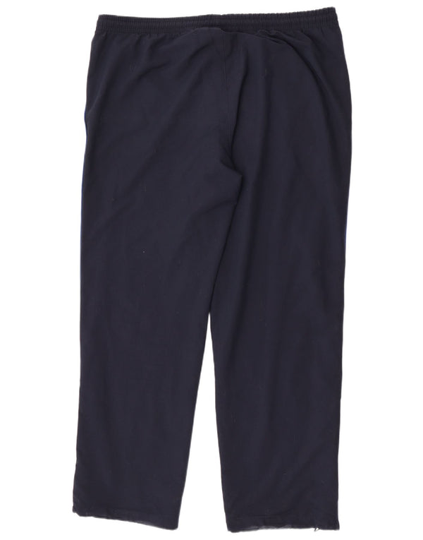 Pantaloni de trening Lotto pentru bărbați Marea Britanie 44/46 2XL Bleumarin Poliester color bloc