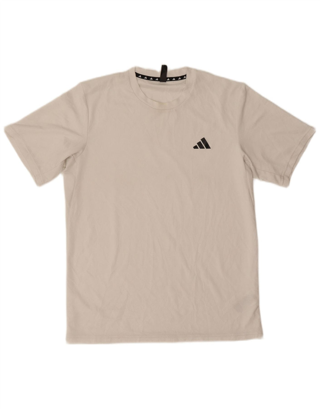 Tricou pentru bărbați Adidas Aeroready Top Medium Alb Poliester