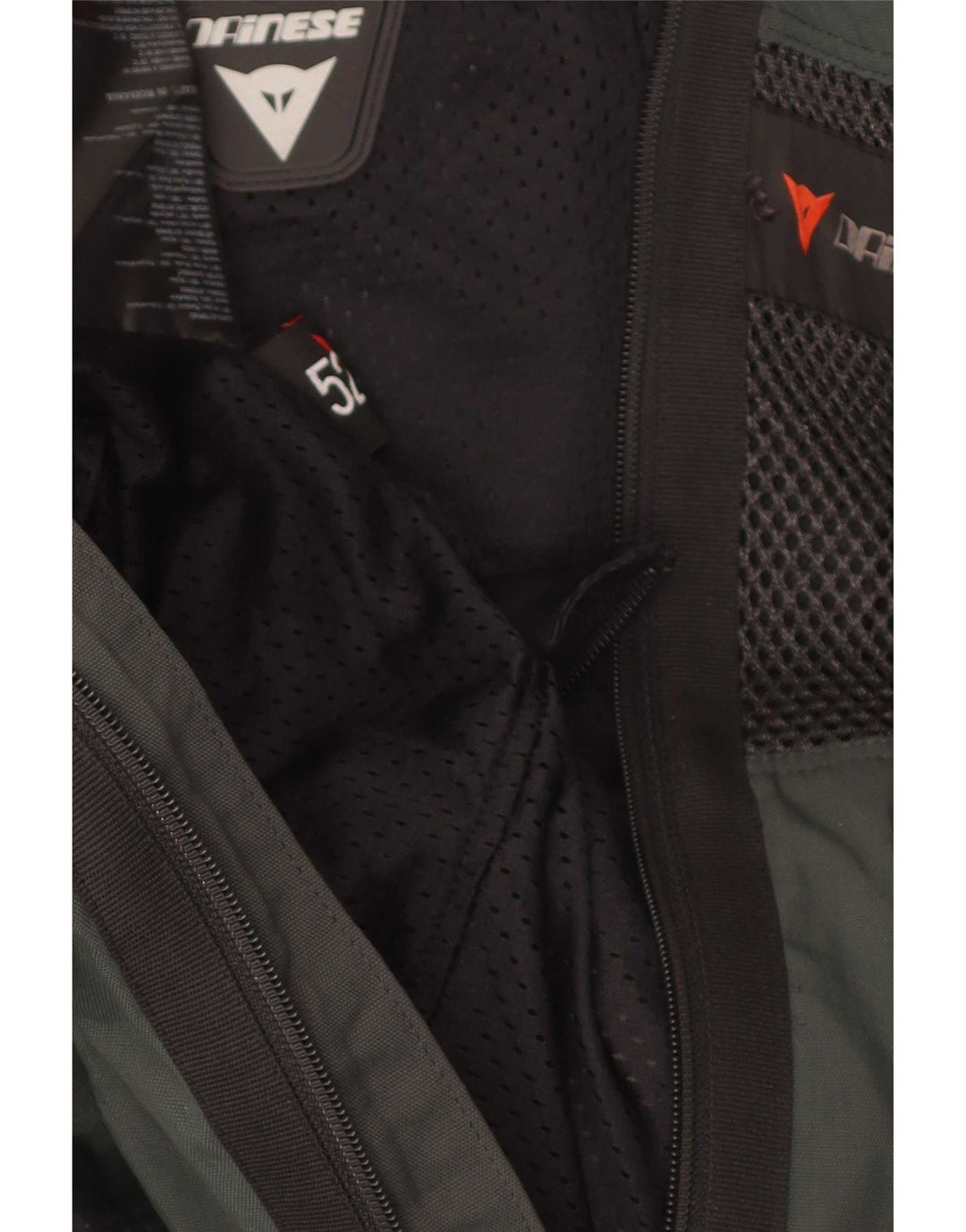 Jachetă Dainese Graphic Racer pentru femei EU 52 Gri mediu din nailon color bloc