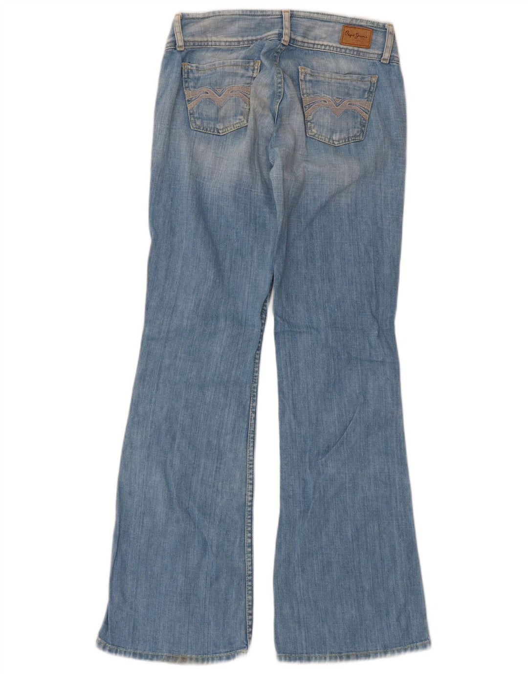 PEPE Jeans Blugi evazați pentru femei W26 L30 Bumbac albastru