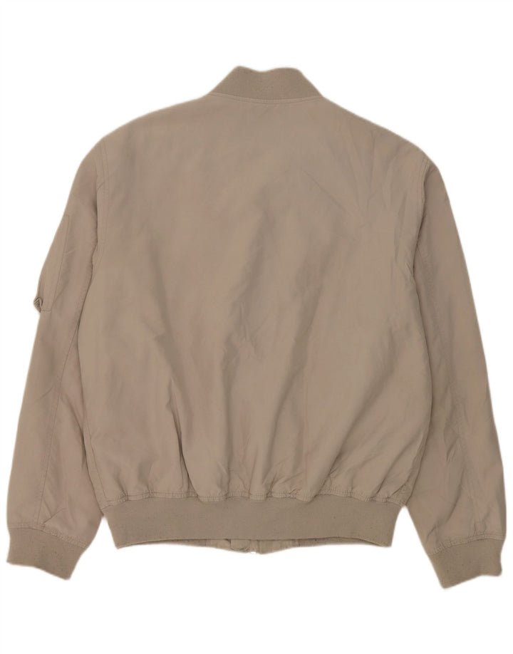 Bomber pentru bărbați Zara UK 42 XL Poliester gri