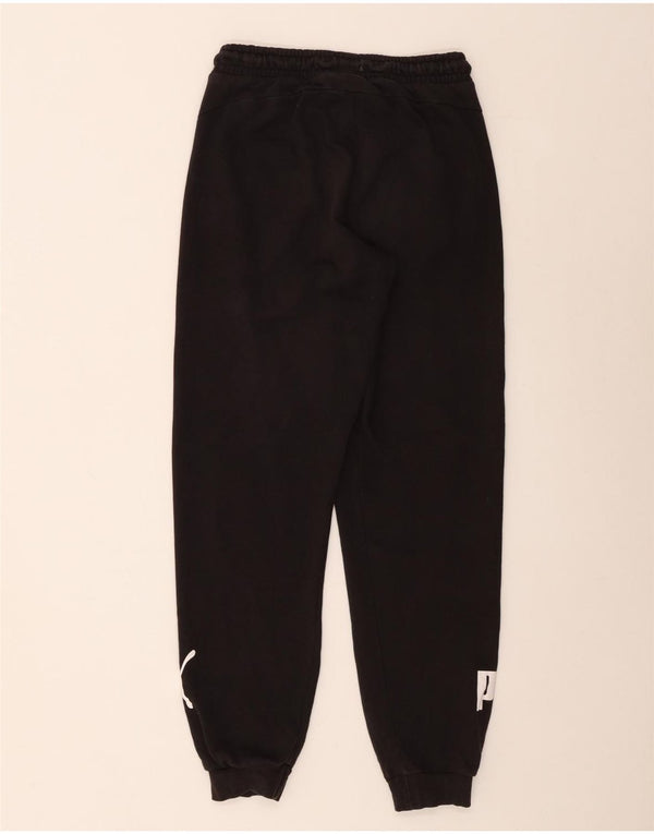 Pantaloni de trening cu grafica Puma pentru baieti Pantaloni de jogging 13-14 ani negru