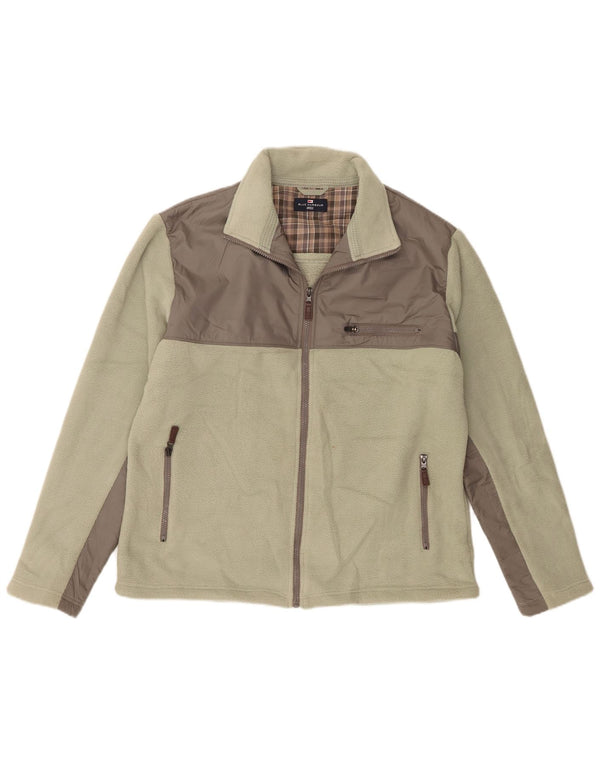 Marks & Spencer pentru bărbați Blue Harbour Fleece Jacket UK 40 Large Green