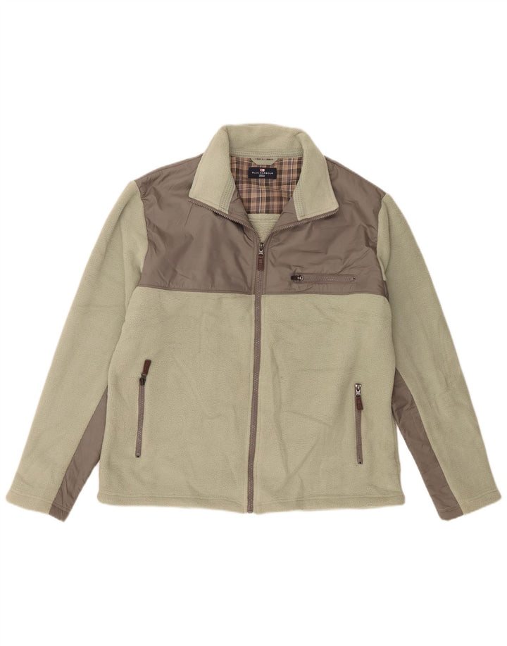 Marks & Spencer pentru bărbați Blue Harbour Fleece Jacket UK 40 Large Green