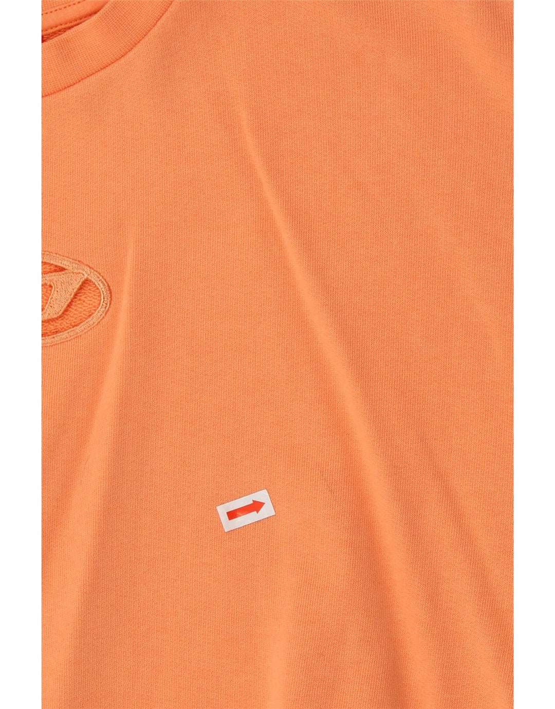 Hanorac cu grafic pentru fete Diesel Pulover 11-12 ani bumbac portocaliu