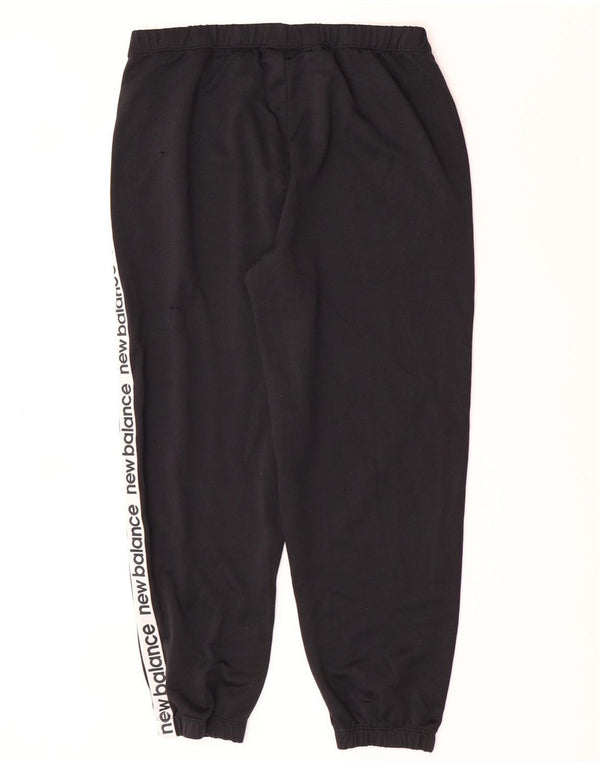 Pantaloni de trening cu grafic pentru femei New Balance Pantaloni de jogging UK 12 Medium Black
