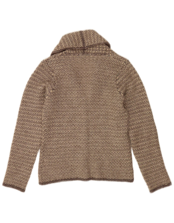 Pulover cardigan pentru femei Breach UK 14 Medium Bej Acrilic