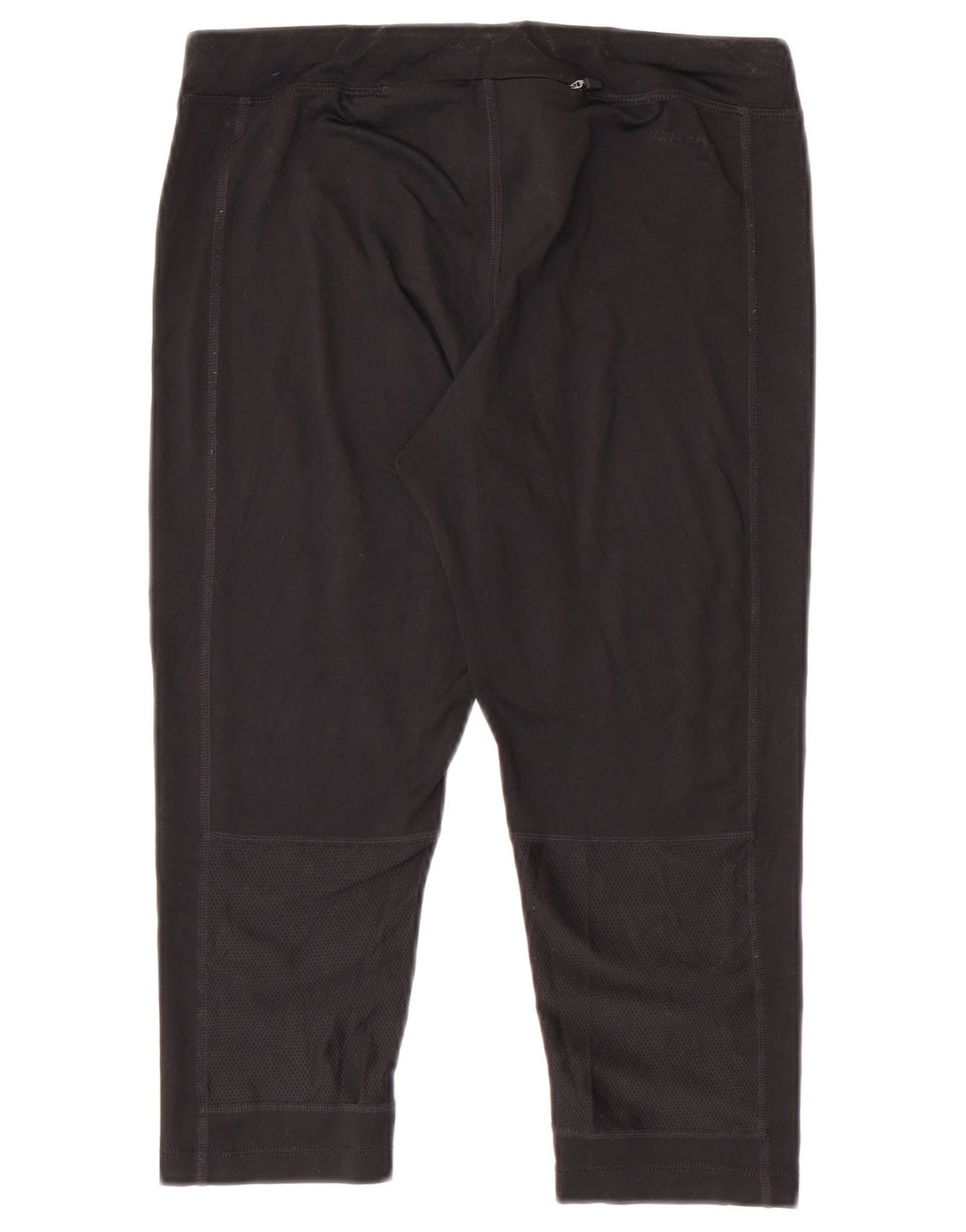 Leggings capri Nike Dri Fit pentru femei UK 10 Mic, negru, poliester Sport