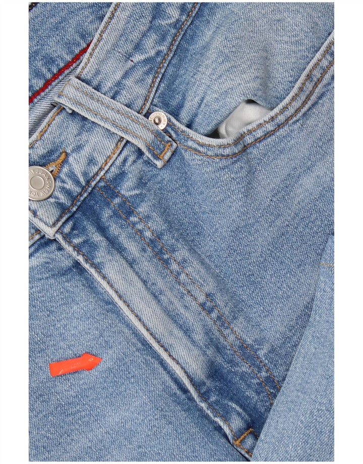 Blugi tăiați pentru femei Tommy Hilfiger W28 L23 Bumbac albastru