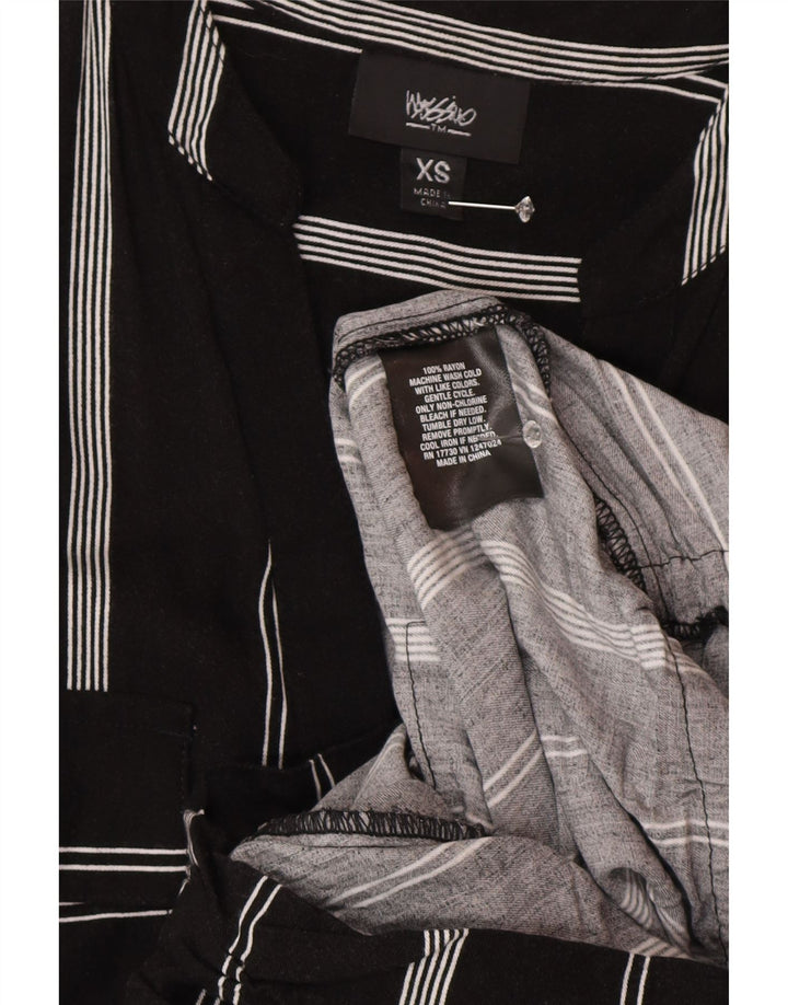 Combi fără mâneci Mossimo pentru femei UK 6 XS Rayon cu dungi negre