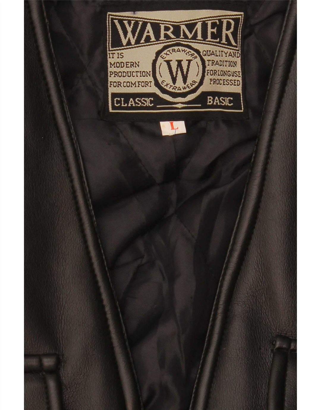 Gilet utilitar vintage pentru bărbați UK 40 Large Black