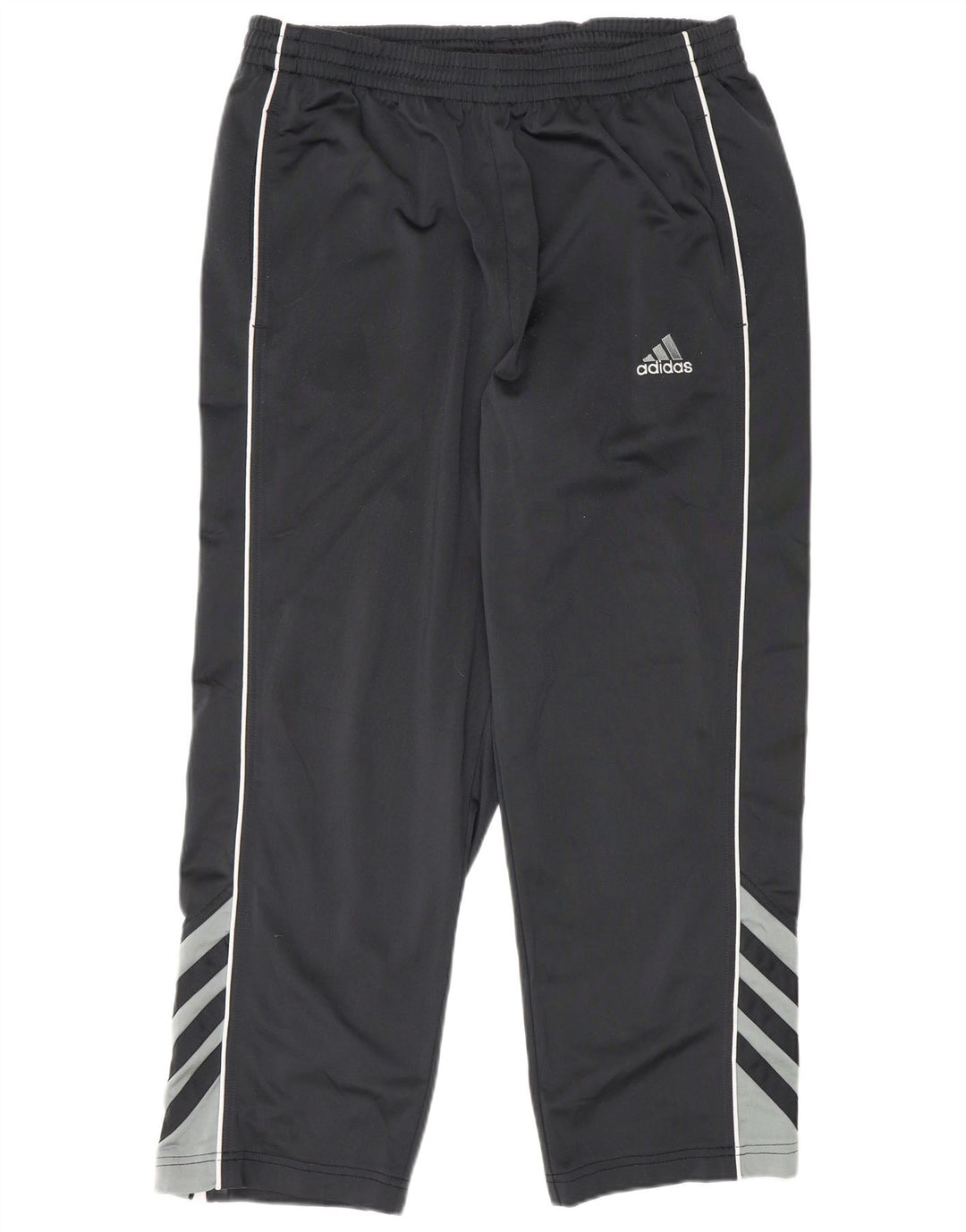 Pantaloni de trening Adidas pentru bărbați Marea Britanie 42/44, mare, gri, poliester color bloc