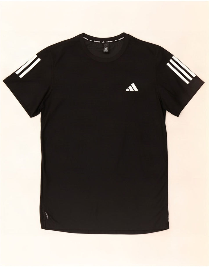 Tricou pentru bărbați Adidas Aeroready Top Mediu Poliester Negru