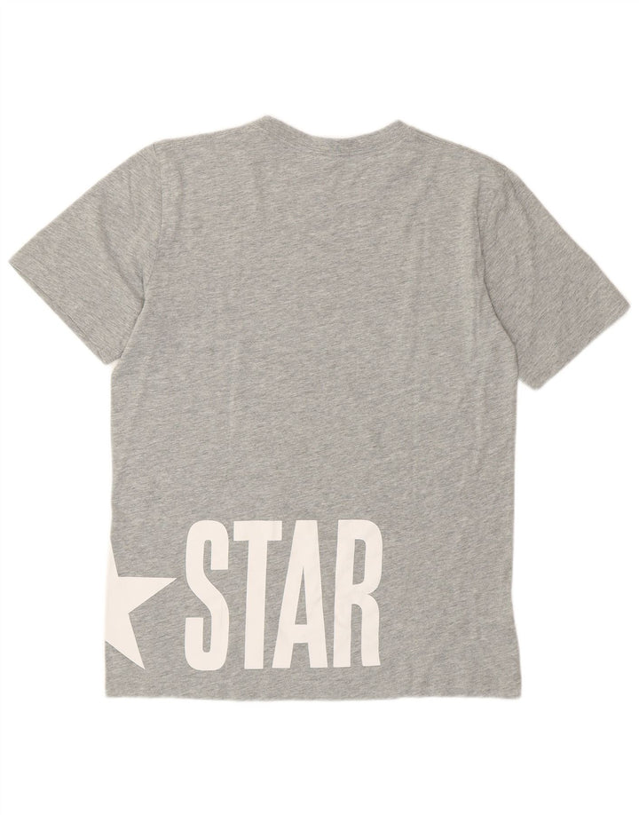 Tricou grafic Converse pentru băieți Top 13-14 ani XL gri