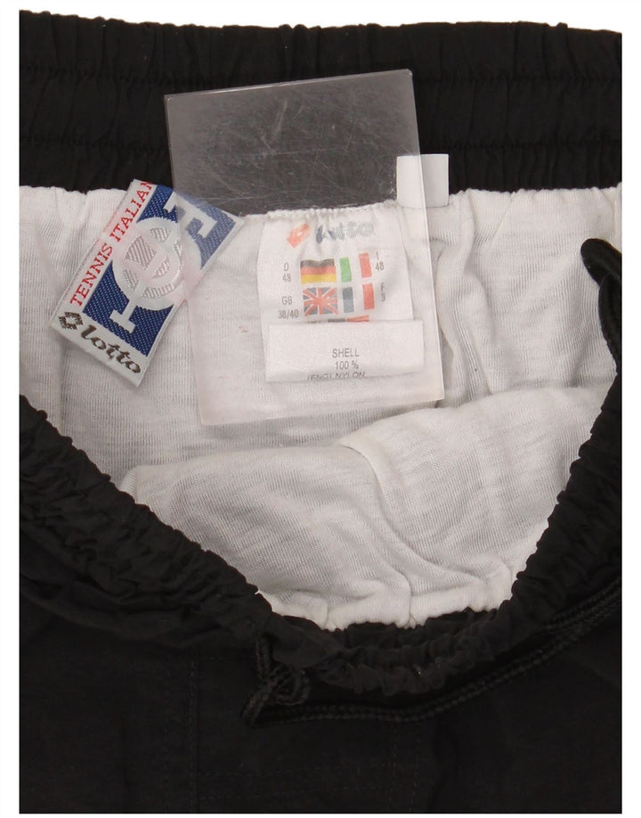 Pantaloni scurți sport pentru bărbați LOTTO UK 38/40 Medium Black Nylon