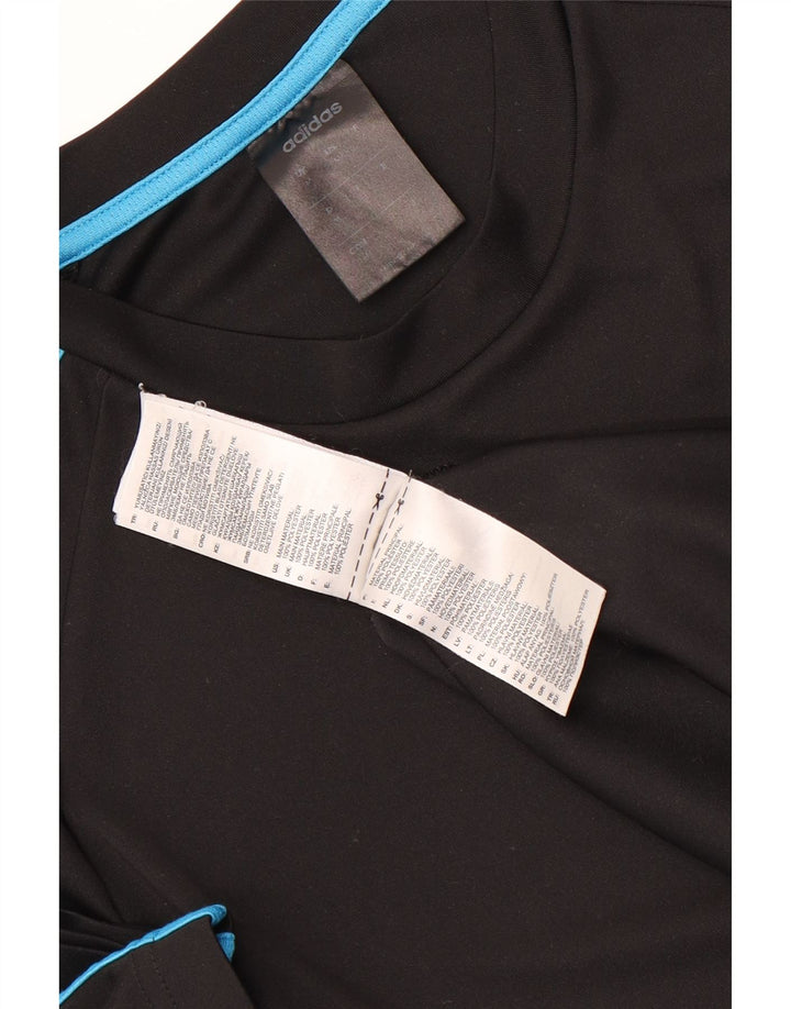 Tricou pentru bărbați ADIDAS Climalite, mărimea M, negru, poliester