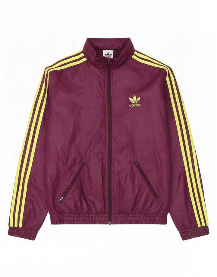 Jachetă de top pentru trening cu glugă Adidas pentru femei EU 40 Poliester maro mediu