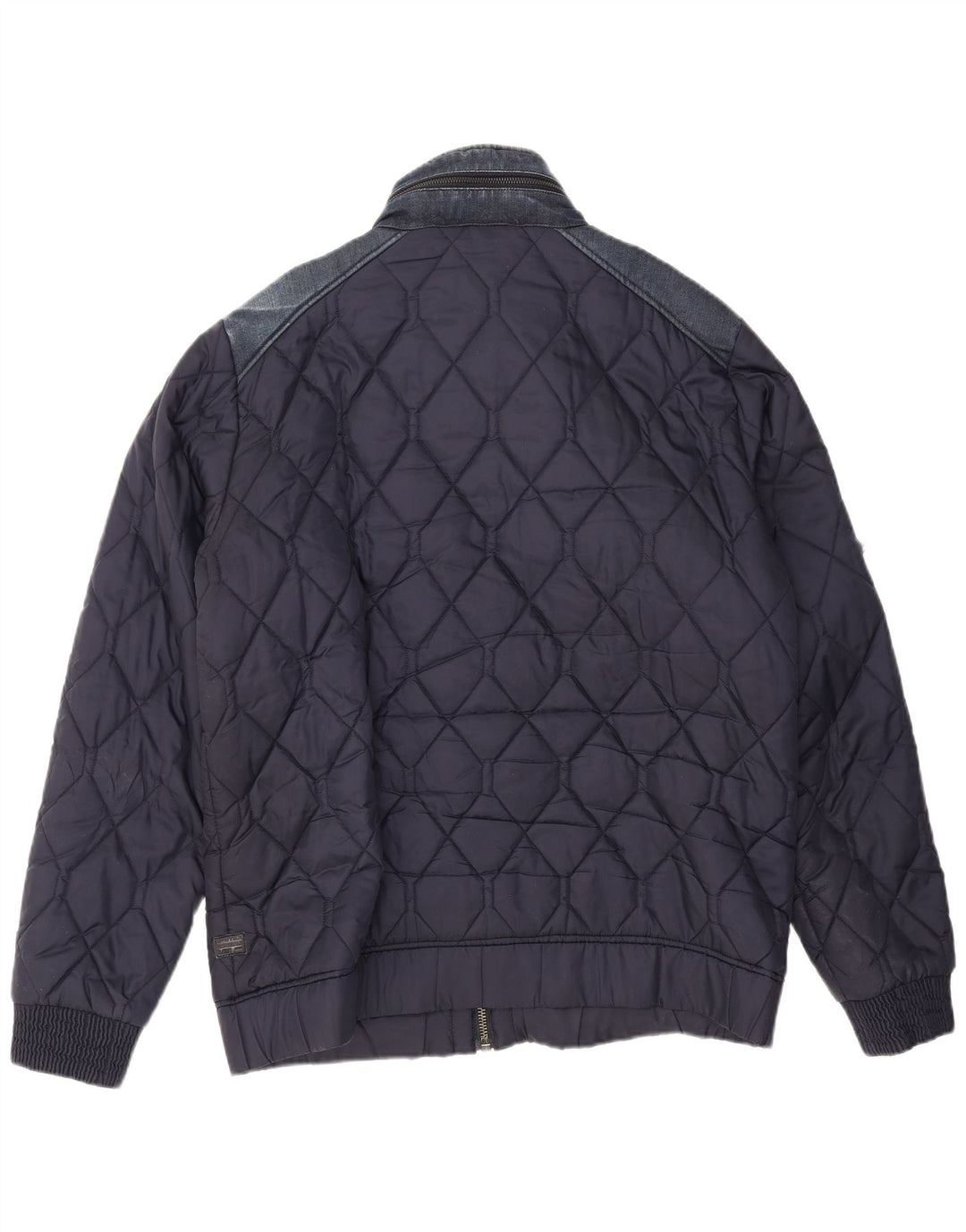 Jachetă matlasată pentru bărbați G-Star UK 42 XL bleumarin poliester