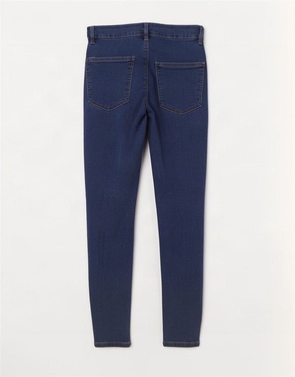 Topshop Blugi skinny distressed Joni pentru femei L30 L27 Bumbac albastru