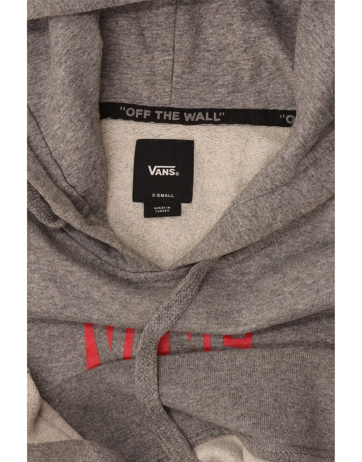 Pulover cu glugă grafic pentru bărbați Vans XS gri
