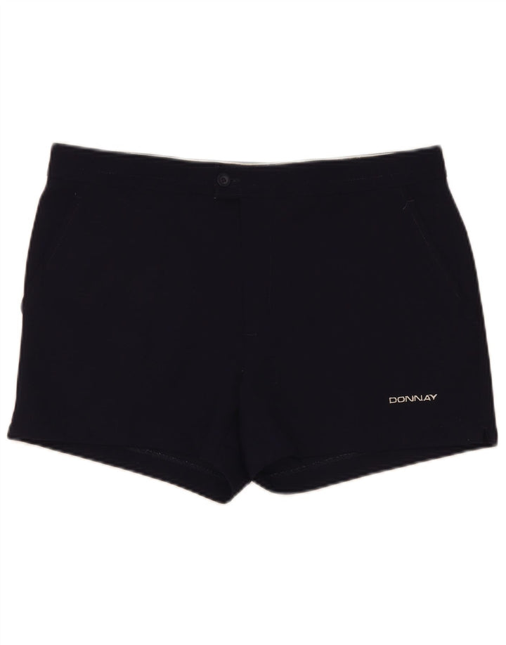 Pantaloni scurți de tenis Donnay pentru bărbați W34 poliester mari bleumarin