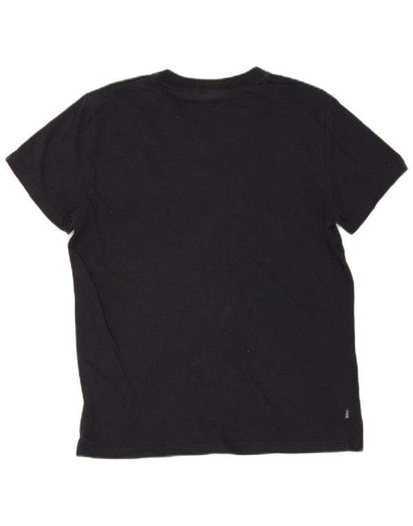Tricou pentru femei Superdry Top UK 16 mare din bumbac bleumarin