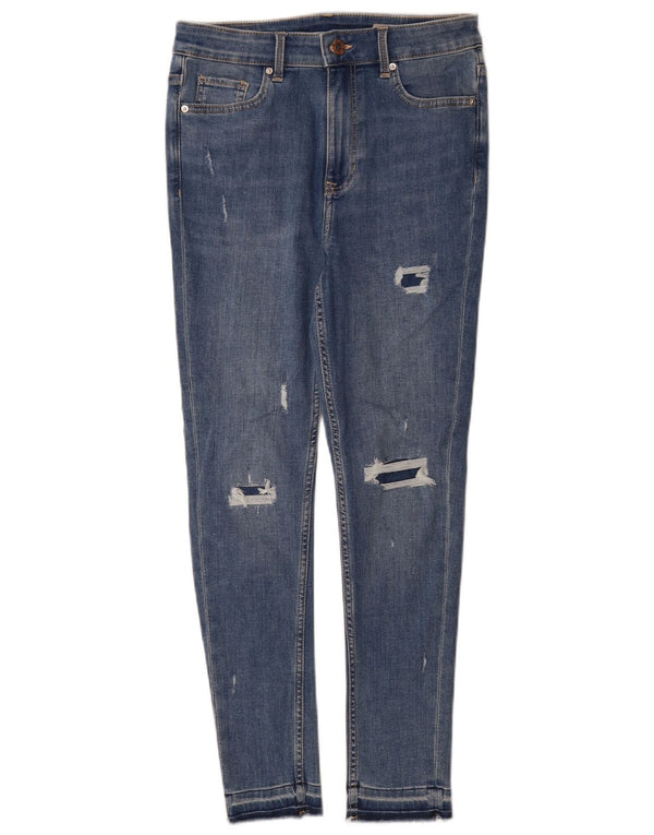 Blugi skinny The Ivy pentru femei Marks & Spencer UK 10 Small W26 L27 Blue