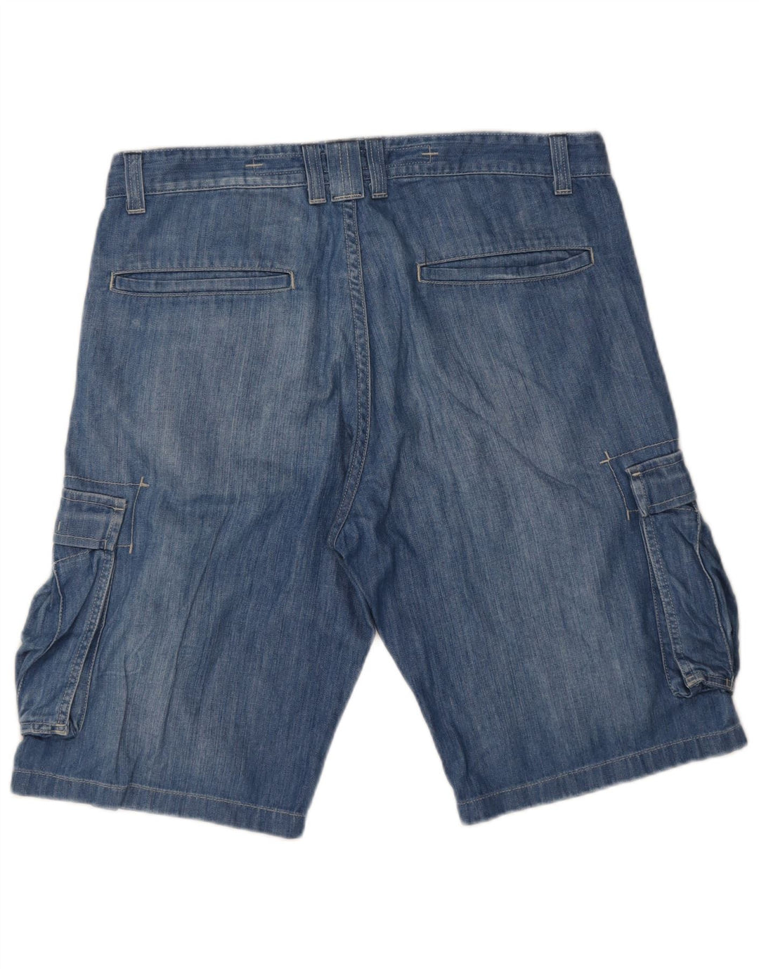 Bermude pentru bărbați Lee Cargo W34 Large Blue Bumbac