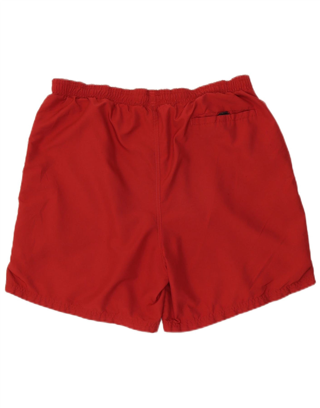 Pantaloni scurți de înot Reebok pentru bărbați din poliester roșu mare