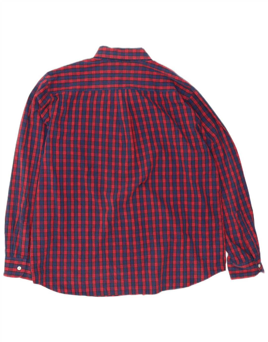 Cămașă Dockers pentru bărbați, XL, roșu, cu carouri