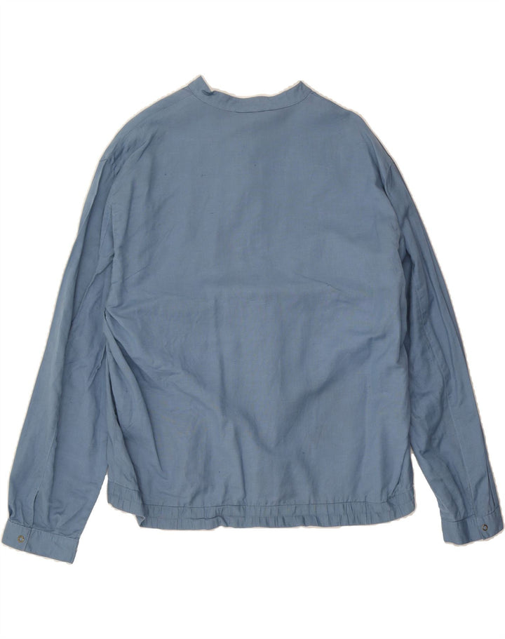 VINTAGE Womens Bomber Jacket IT 54 2XL Blue Vintage Vintage and Second-Hand Vintage from Messina Hembry 