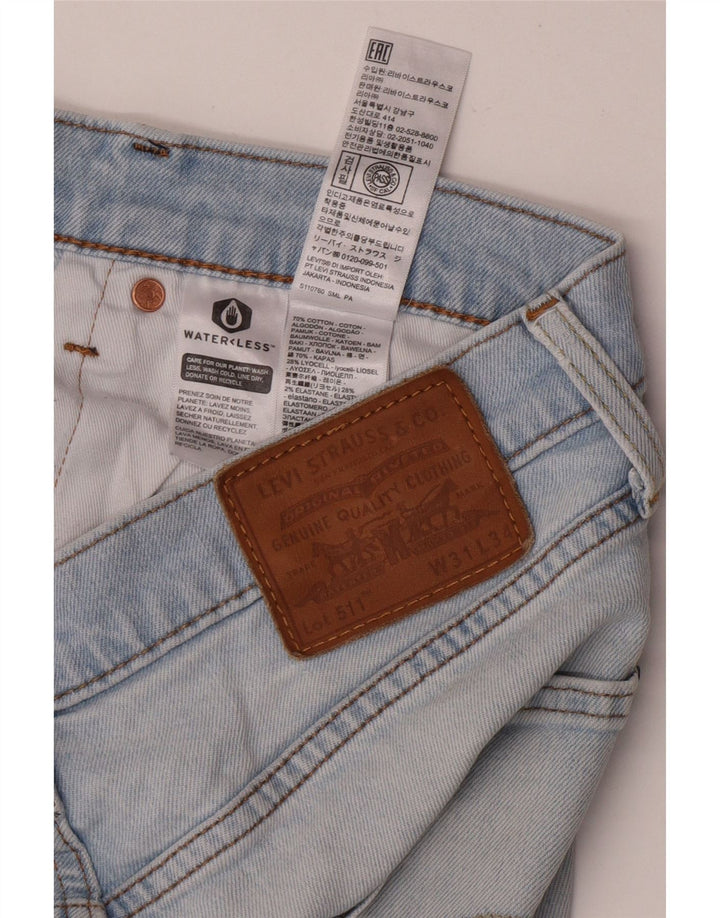 Blugi Levi's 511 Slim pentru bărbați W31 L34 Bumbac albastru