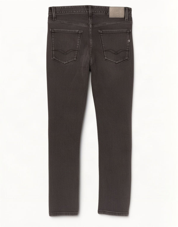 Replay blugi slim pentru bărbați W32 L27 bumbac negru